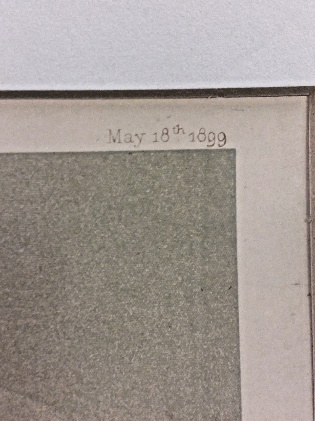 Antique VANITY FAIR  PRINT The President of the French Republic 1899 by Cuth