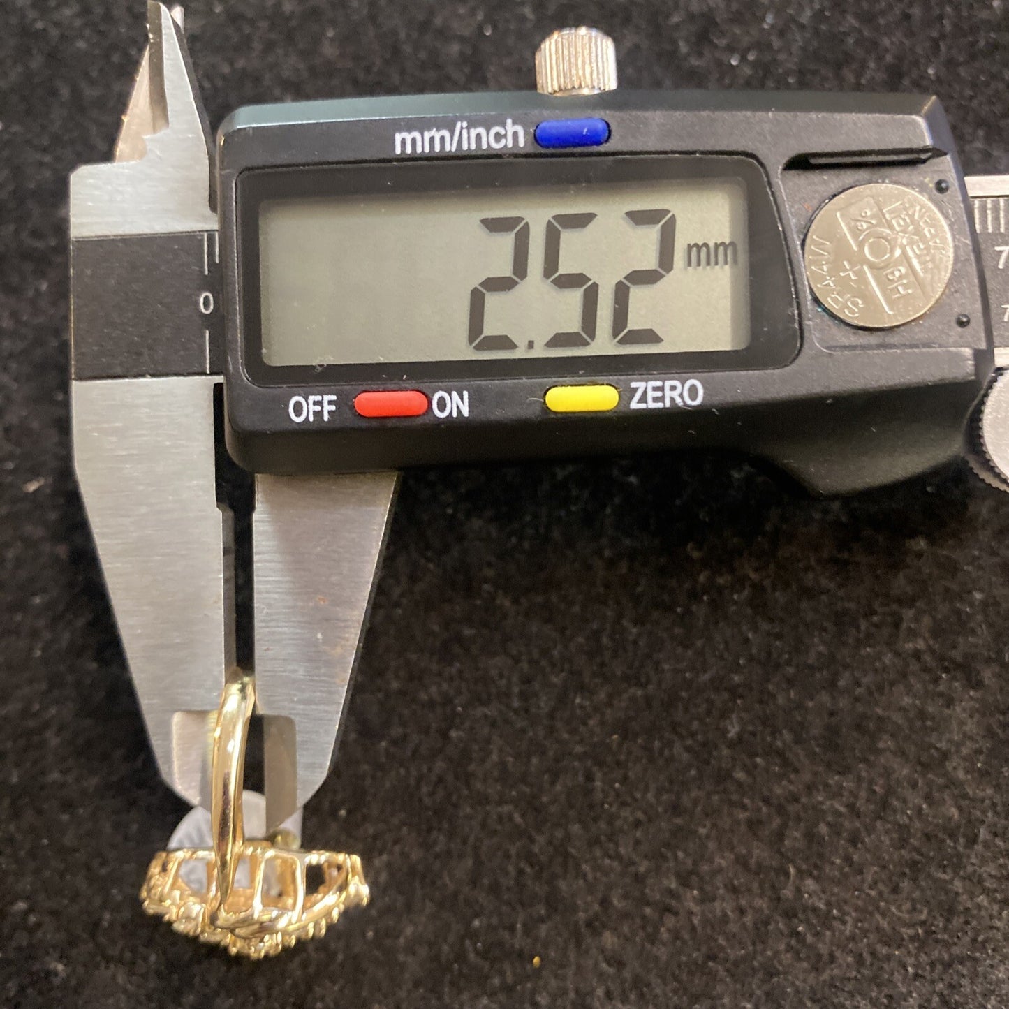 14K Yellow Gold Diamond Cluster Ring, Size 6.25, 3/4 ct TW, 6.2g