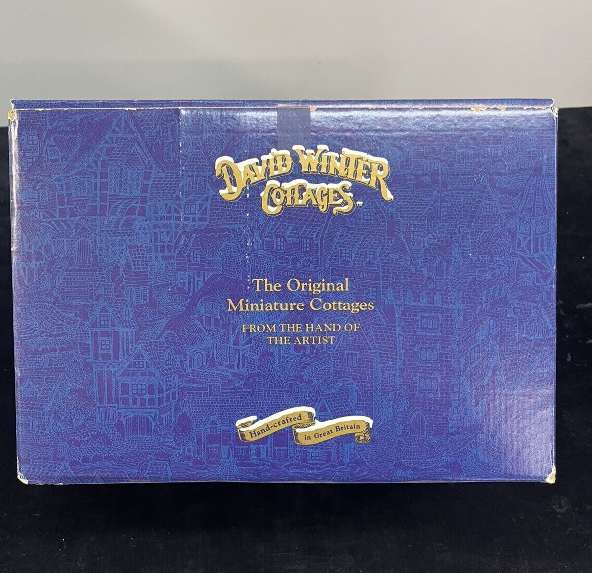Vintage David Winter Cottage: "The Scrooge Family Home" Limited Edition 1993