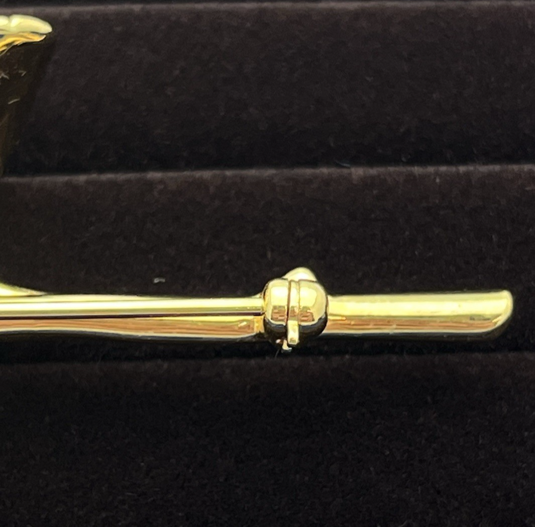 Swarovski Rose Brooch Gold Plated Clear Crystal “Memories Collection” Gorgeous!