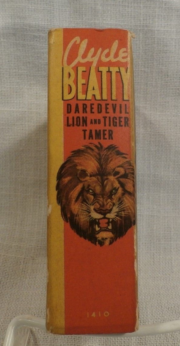 1939 BETTER LITTLE BOOK #1410 CLYDE BEATTY DAREDEVIL LION & TIGER TAMER