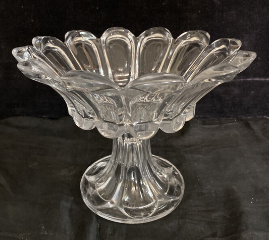 EAPG Flint 7" Petal & Loop Compote 1840 BH298