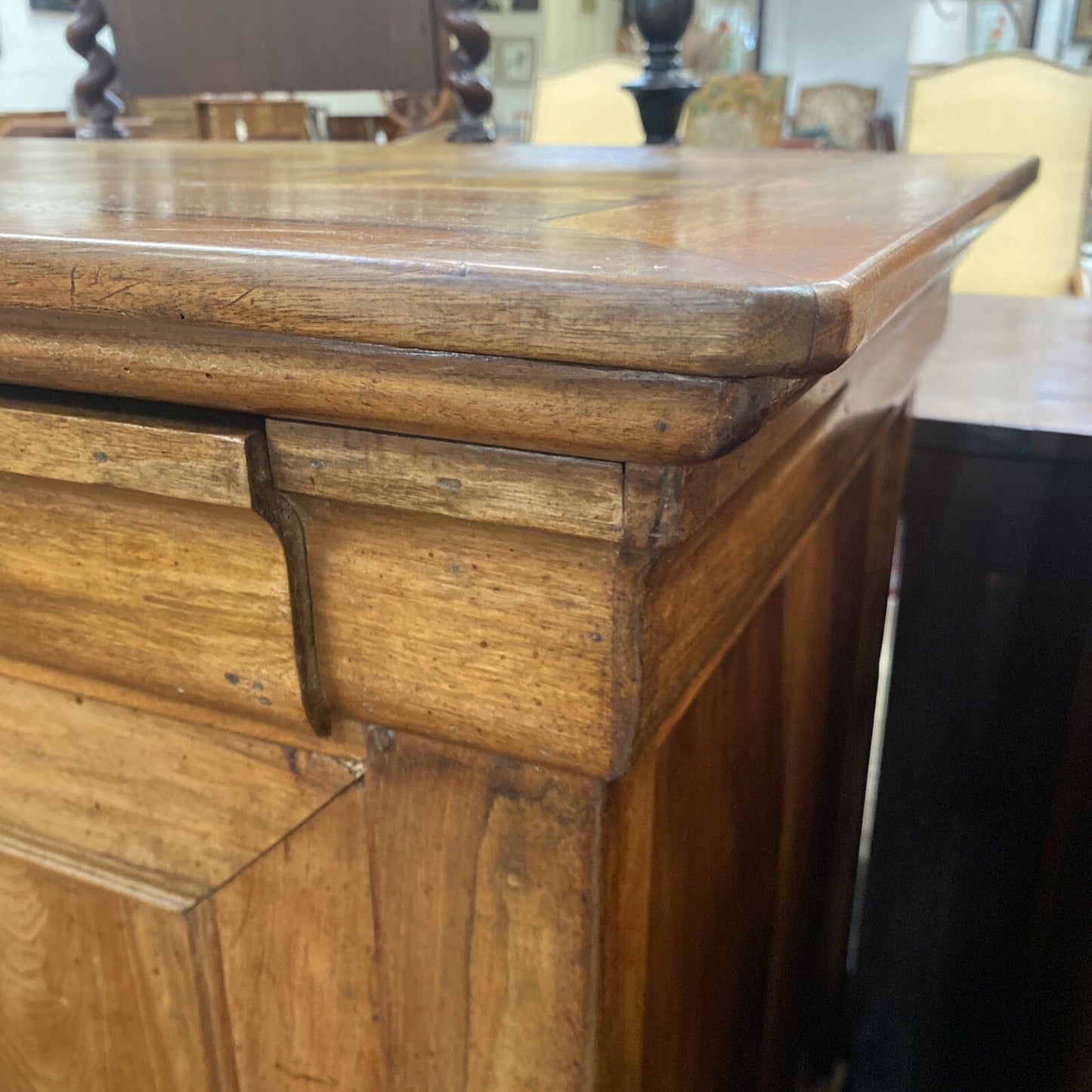 Antique French Louis Philippe Walnut Sideboard Commode Chest Buffet