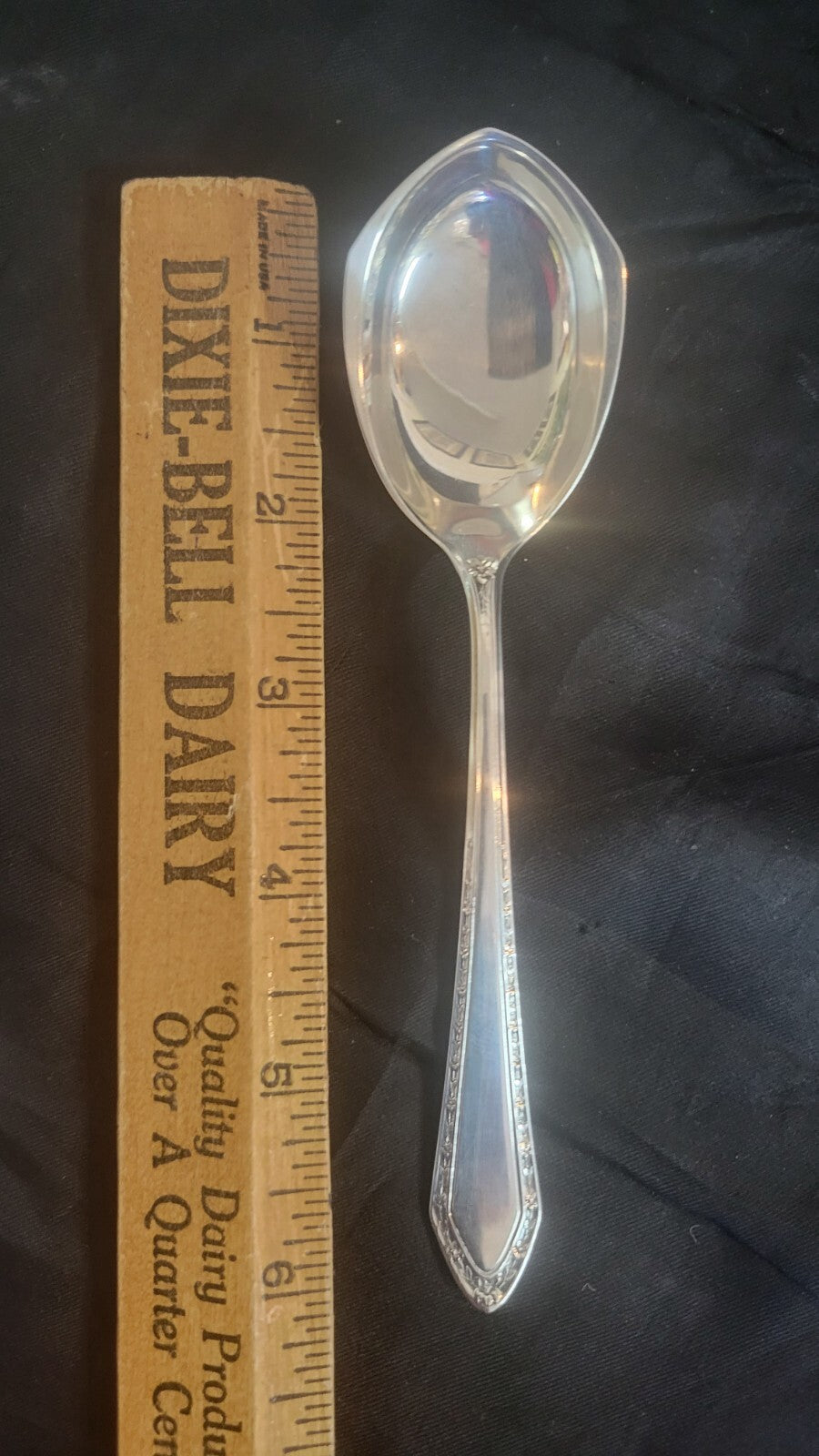 Sterling Silver Flatware - Wallace Orange Blossom 6" Sugar Spoon 1923