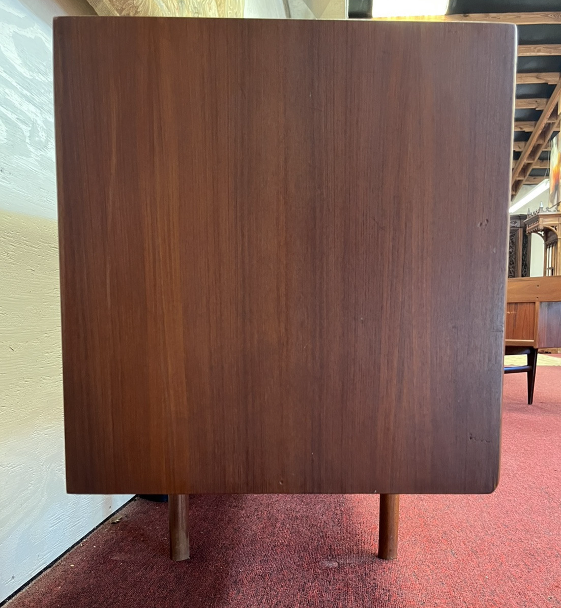 1960's McINTOSH 'DUNFERMLINE' MID-CENTURY MODERN TEAK SIDEBOARD  w/ FOLDOUT BAR