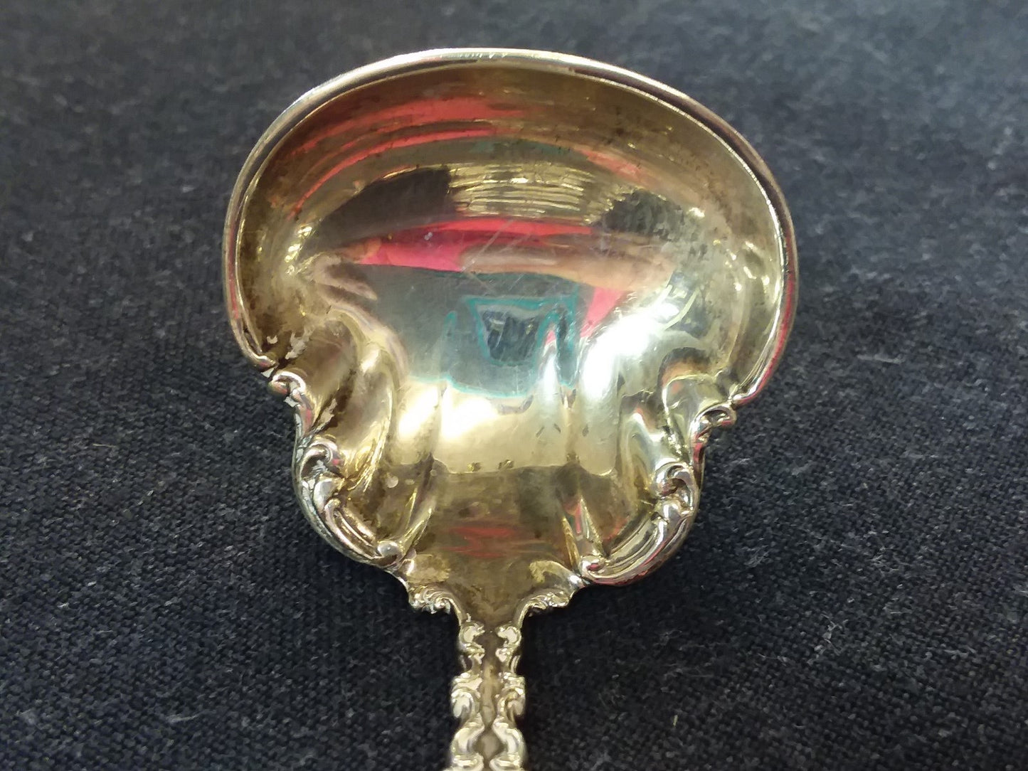 WATSON "ST. LOUIS" STERLING SILVER GRAVY / SAUCE  LADLE, c. 1903