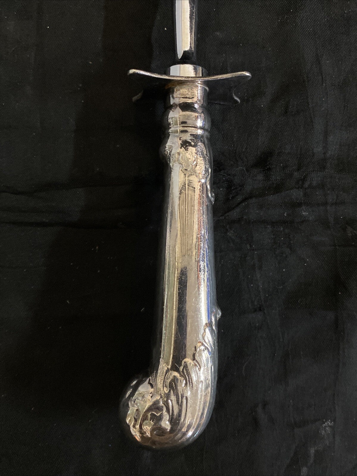 English Sheffield National Silver Co. 3 pc Carving Set Silver Plate Presentation