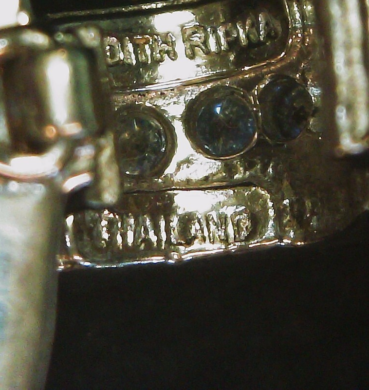 Judith Ripka Sterling Silver CZ Stone Enhancer Pendant 12.49g