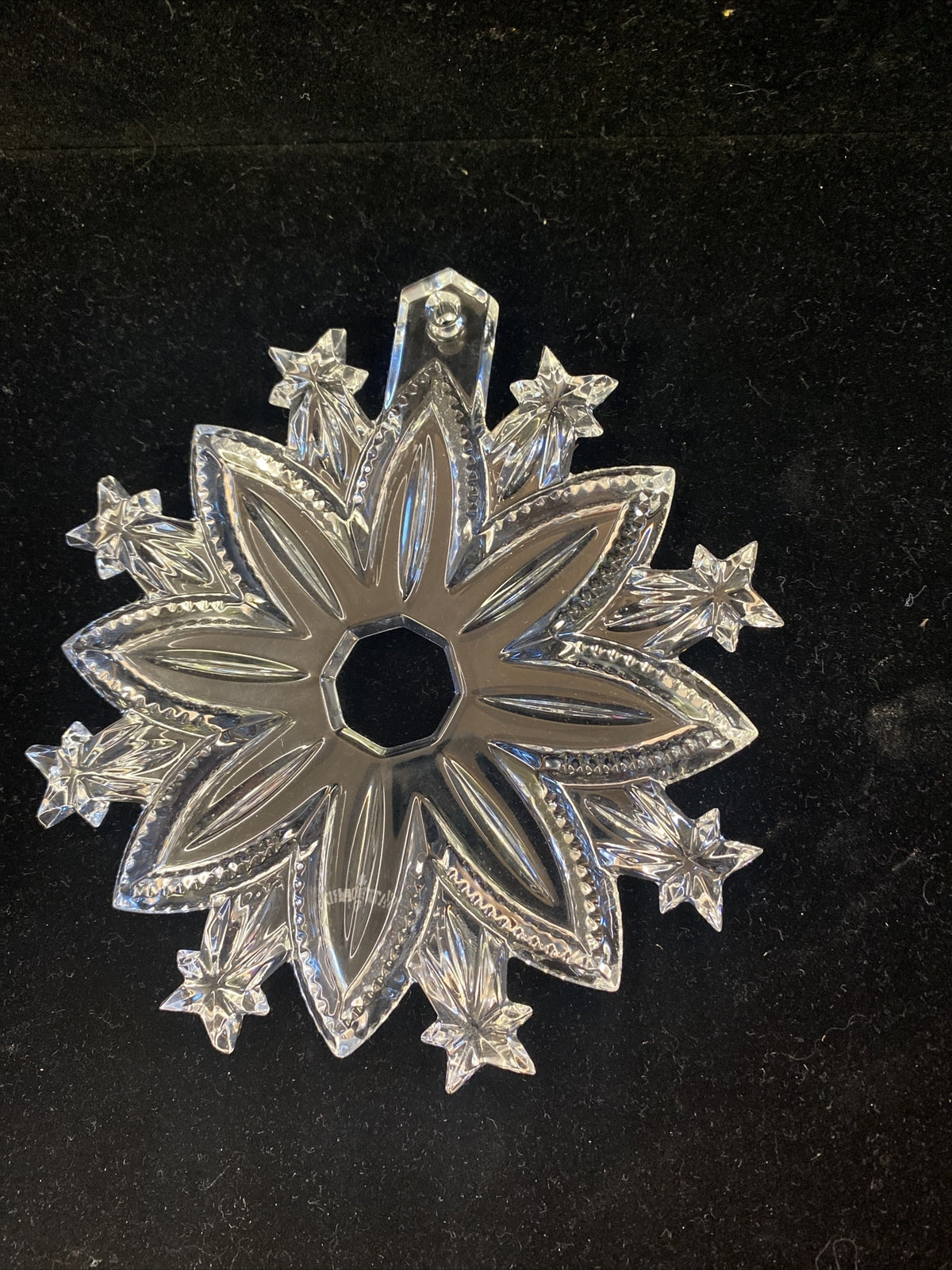 WATERFORD Chrystal 2010 LTD ED. SNOW CRYSTAL ORNAMENT 151916