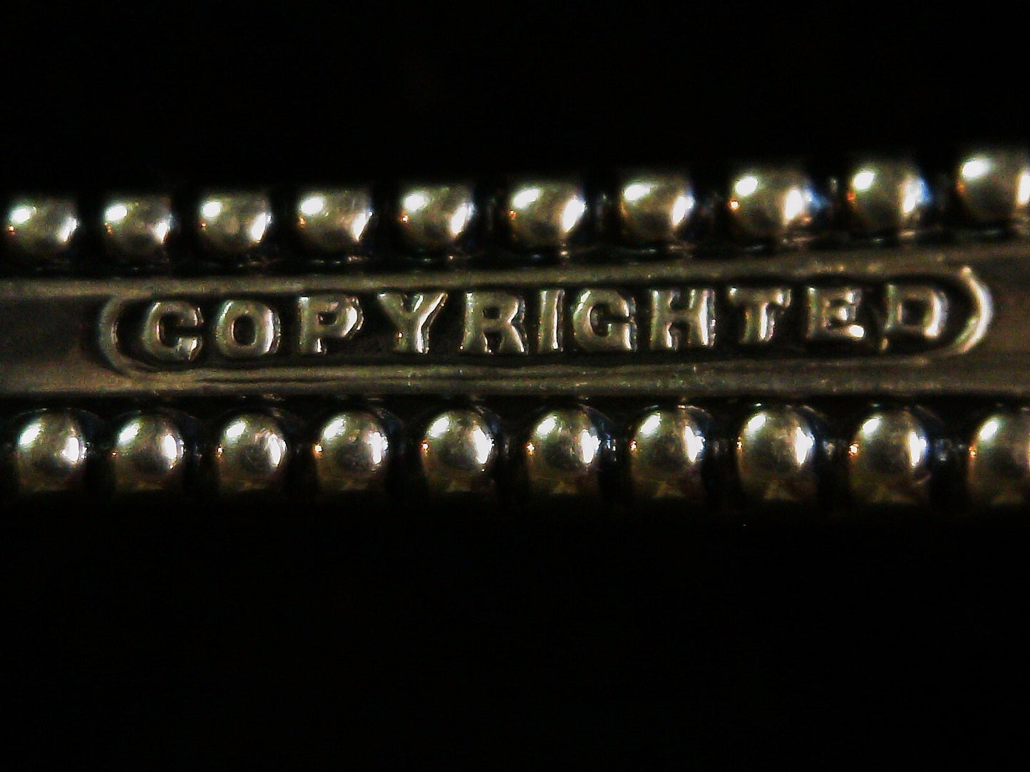 Pair of Towle Canterbury 5 3/4" Teaspoons 36.7g One Monogrammed 1893