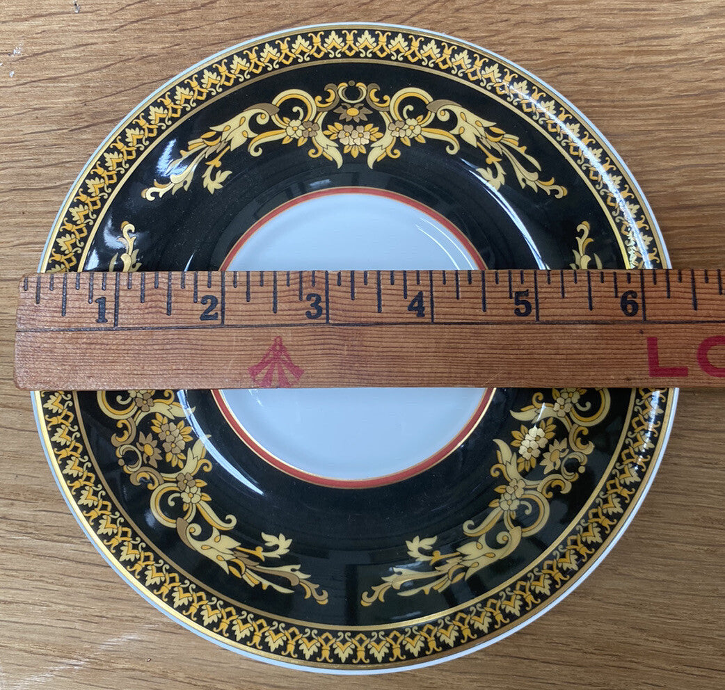 Rosenthal Versace "Medusa" Red Coffee Tea Cup & Saucer BH211