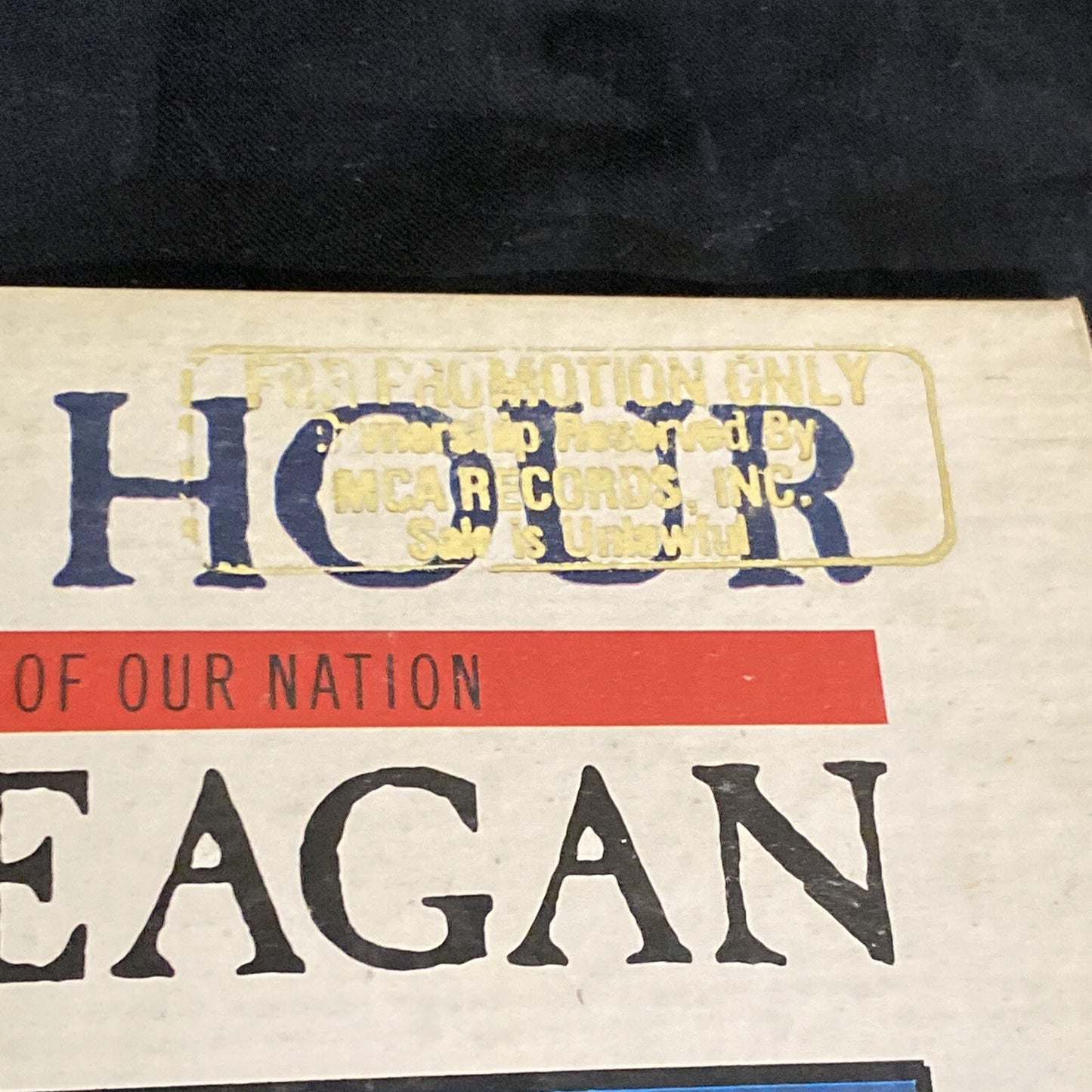 RARE PROMO FREEDOM'S FINEST HOUR NARRATED RONALD REAGAN MCA 37122