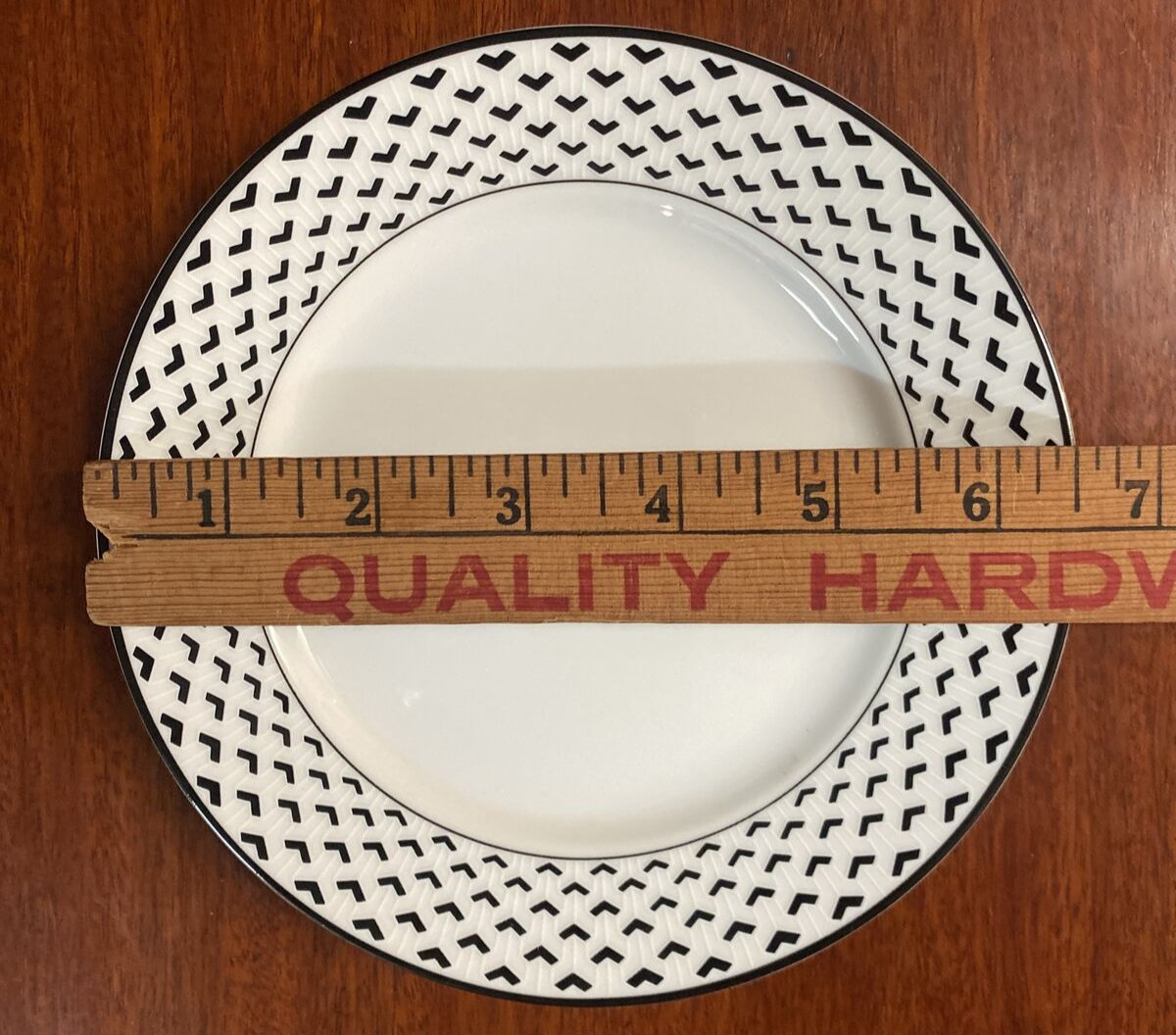 8 pcs Tiffany & Co. Gotham  Black & White Dinner Plate  Coffee Tea Cup