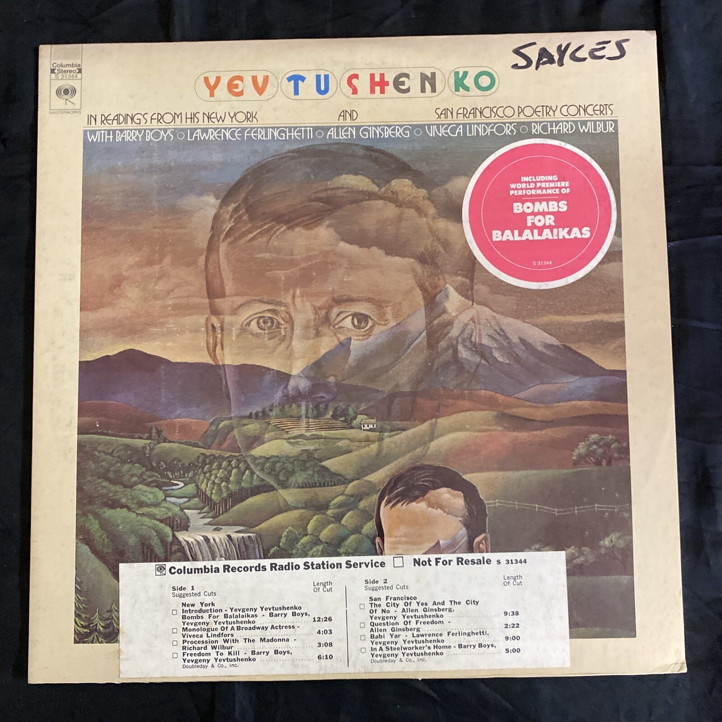 PROMO Yevtushenko Readings From His New York & San Francisco Poetry Concerts