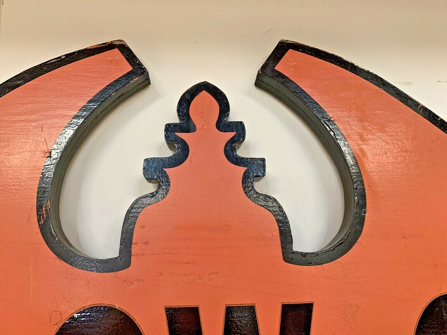 YELLOW CAB Company Since 1923  Antique Ad Sign 6 x 4 ft Wood Double Sided 133 lb