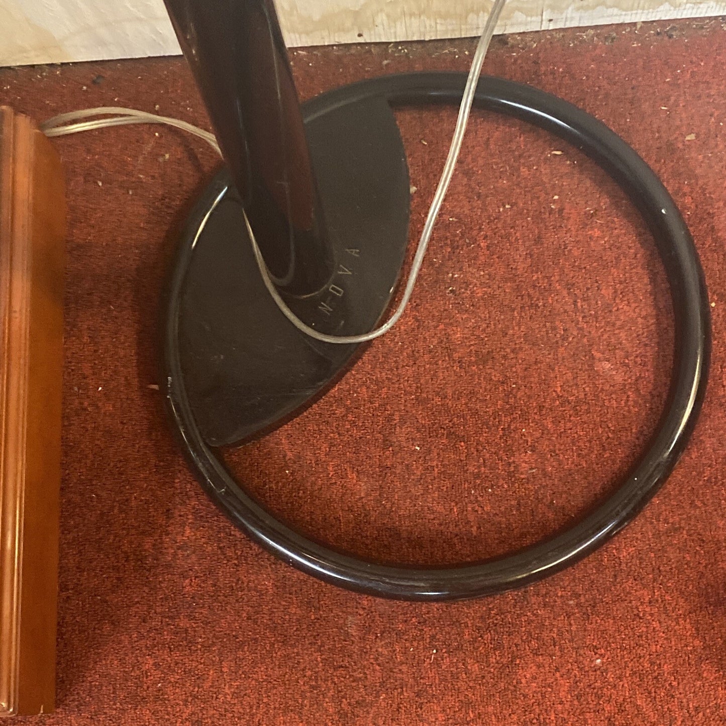 Midcentury Modern Arc Nova Mushroom 5 Light Arm Floor Lamp Black