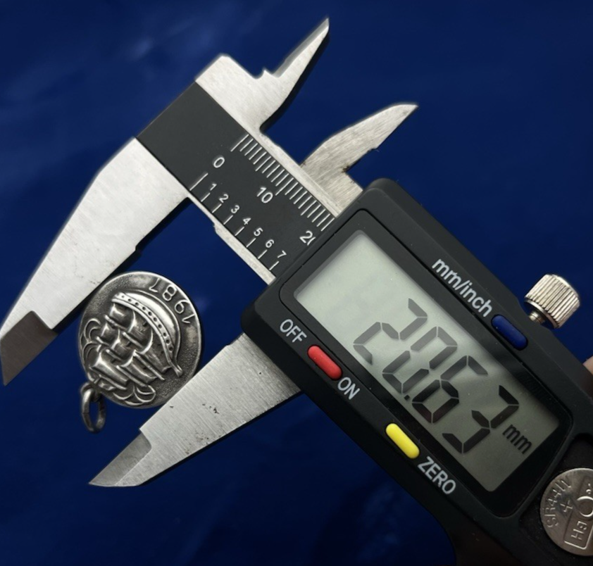 1987 Ilias Lalaounis Sterling Silver Sailing Ship Pendant w/ Original Box  6.2g