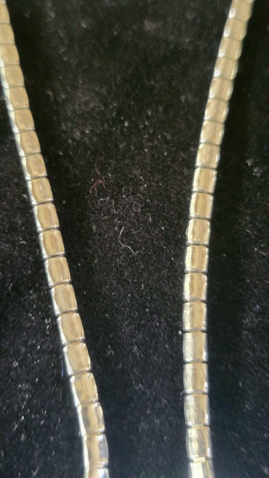 1951 TRIFARI "Spring Fantasy" Necklace 15" Choker Silver w Clear Rhinestones