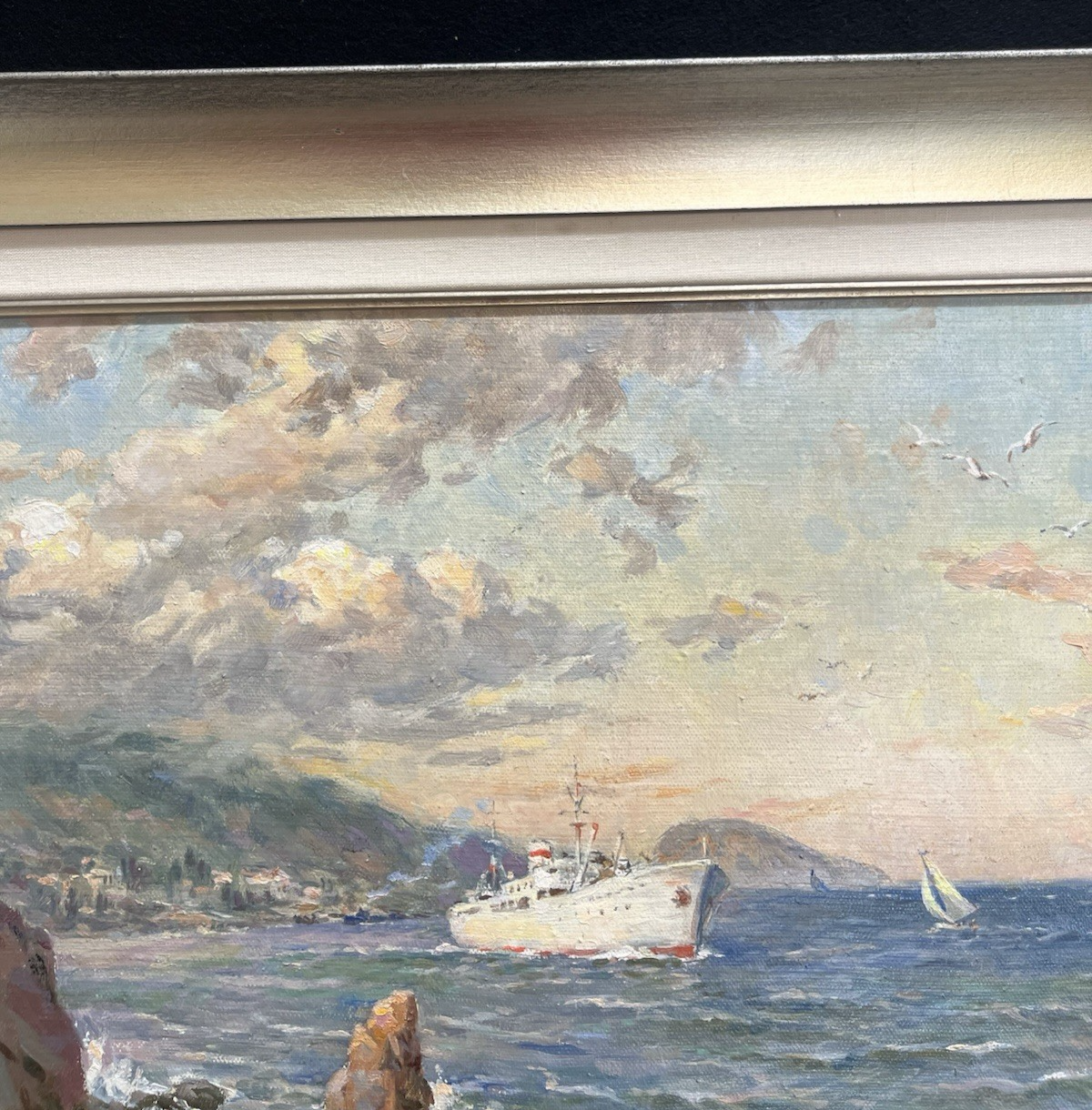 VILLI LEOPOLDOVICH MOKROZHITSKI (1928-2006) MARINE PAINTING