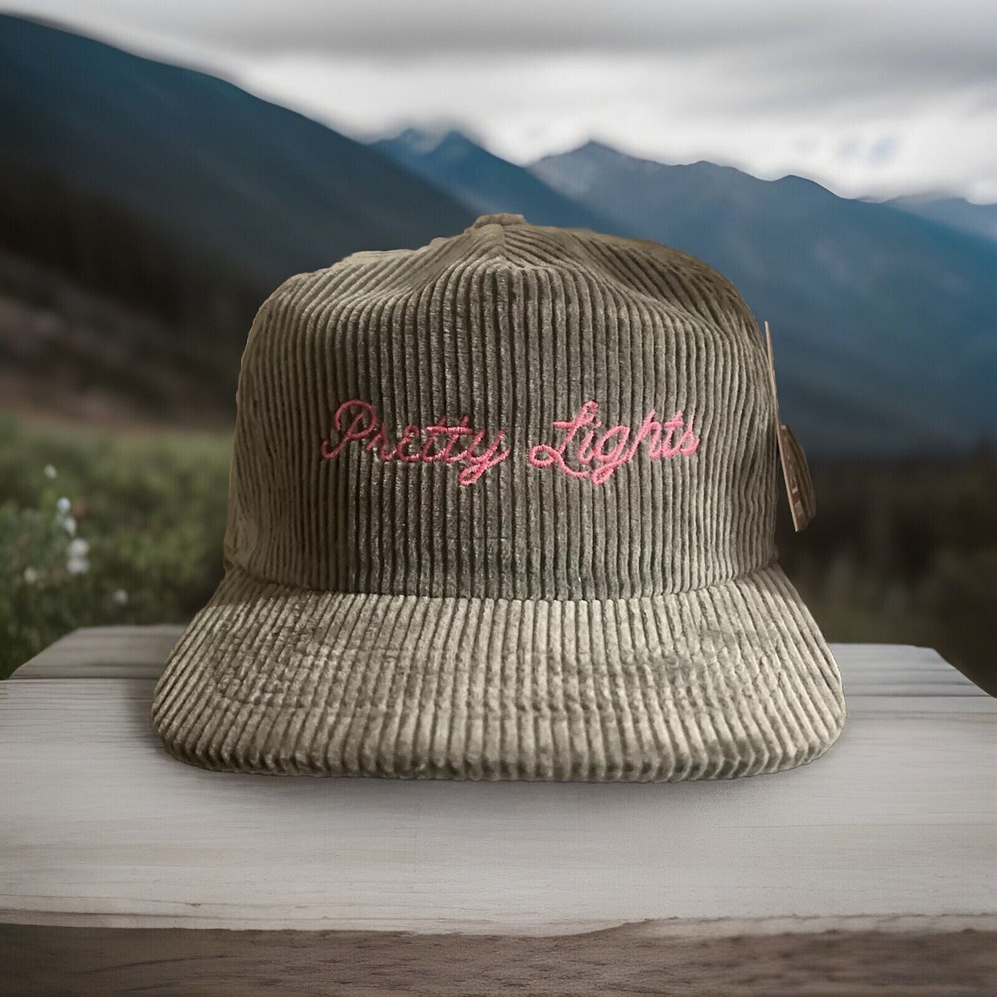 NWT Pretty Lights Olive Corduroy Hat  2023 Soundship Space System Tour