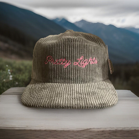 NWT Pretty Lights Olive Corduroy Hat  2023 Soundship Space System Tour