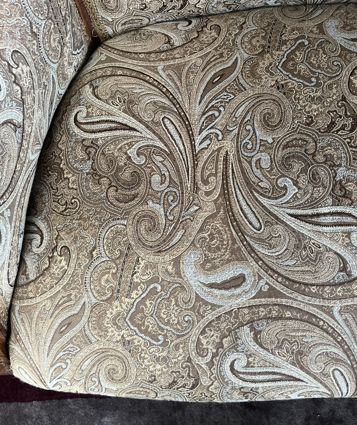 Antique French Walnut Louis XVI Settee Sofa Couch Love seat