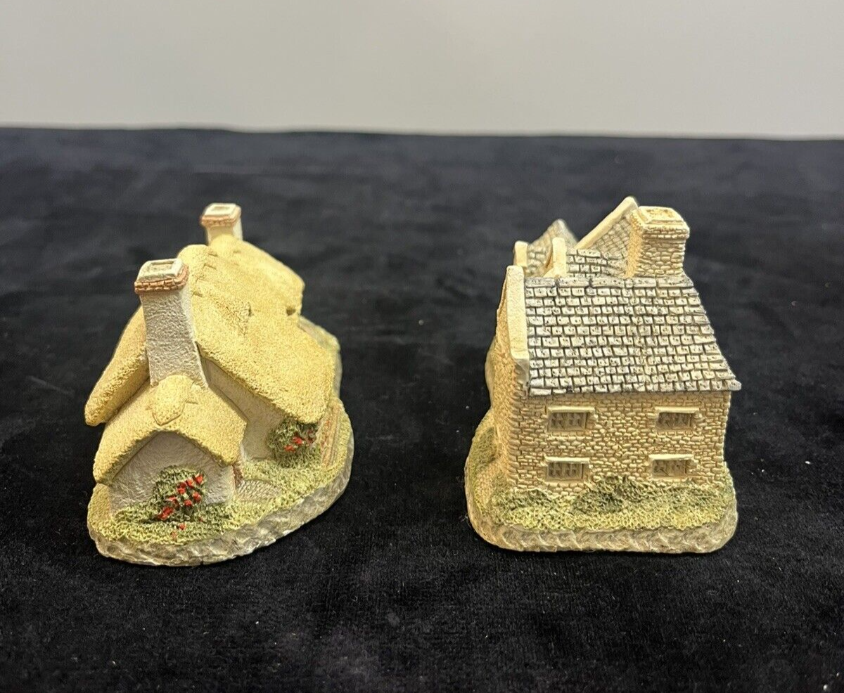 David Winter Cottages Lot Of 4: Yeoman’s Farm, Blackfriars, Craftsman, Miners