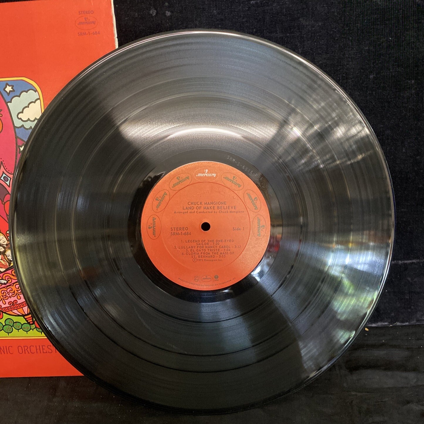 Chuck Mangione Live Concert Land of Make Believe Concert Jazz Vinyl LP NM 1973