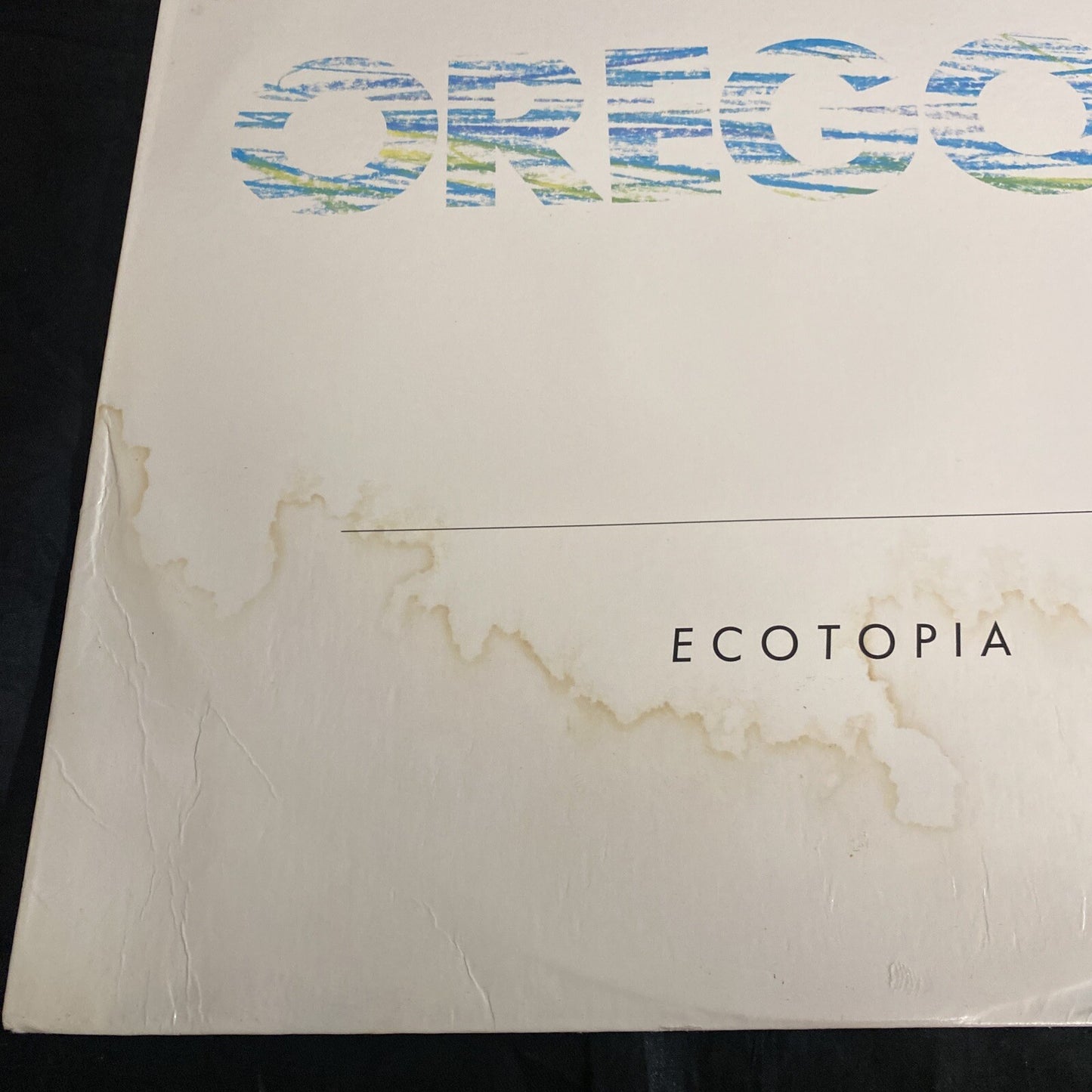 OREGON - ECOTOPIA ECM 833 120-1 Ralph Towner Glen Moore 1987 Germany NM/VG