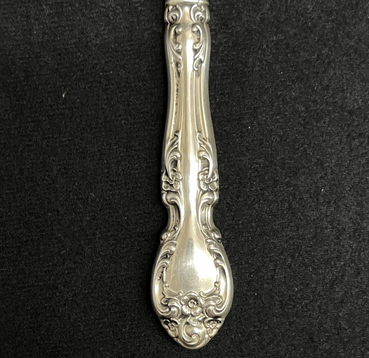 Melrose by Gorham 44.04g Sterling Silver Hollow Handle Master Butter 6 3/4 in