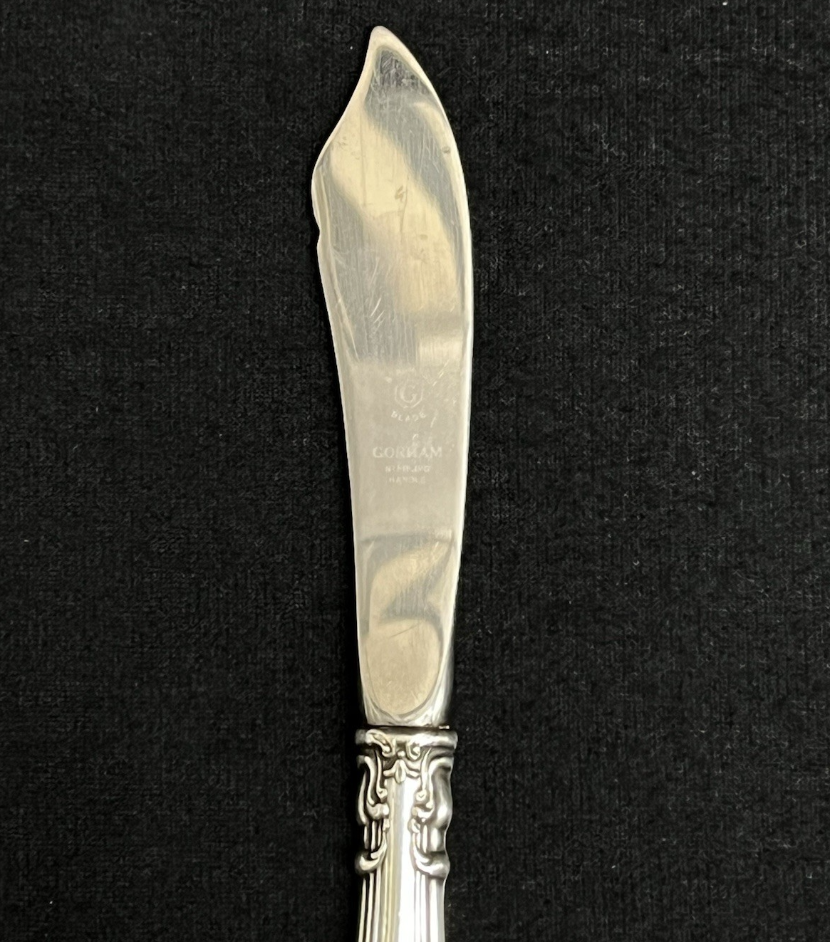 Chantilly by Gorham Sterling 38.2g Hollow Handle Master Butter Knife 6 5/8"