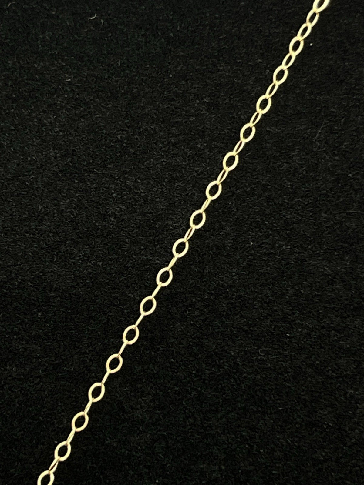 1.87g 14K Yellow Gold & Opal Pendant Necklace 18.25" 14k Yellow Gold Chain