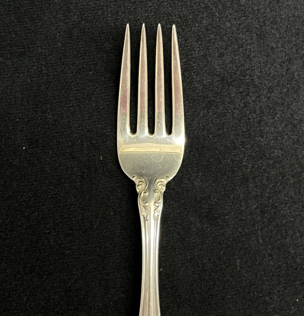 Melrose by Gorham 47.25g Sterling Silver Place Size Salad Fork 6 3/4 in