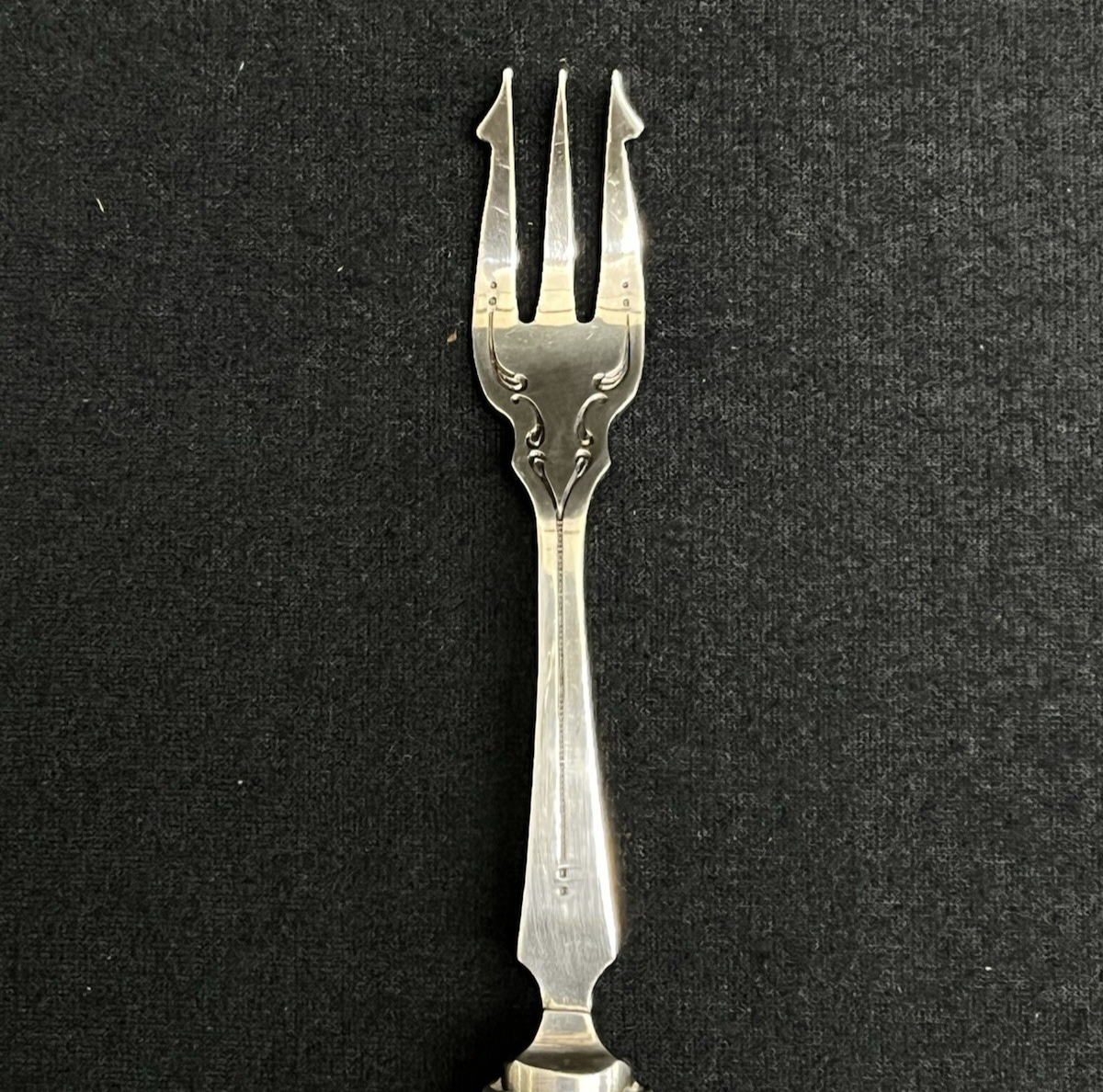 Orleans by Michael C. Fina Sterling Silver Pickle Fork w/ Hollow Handle 7 3/8"