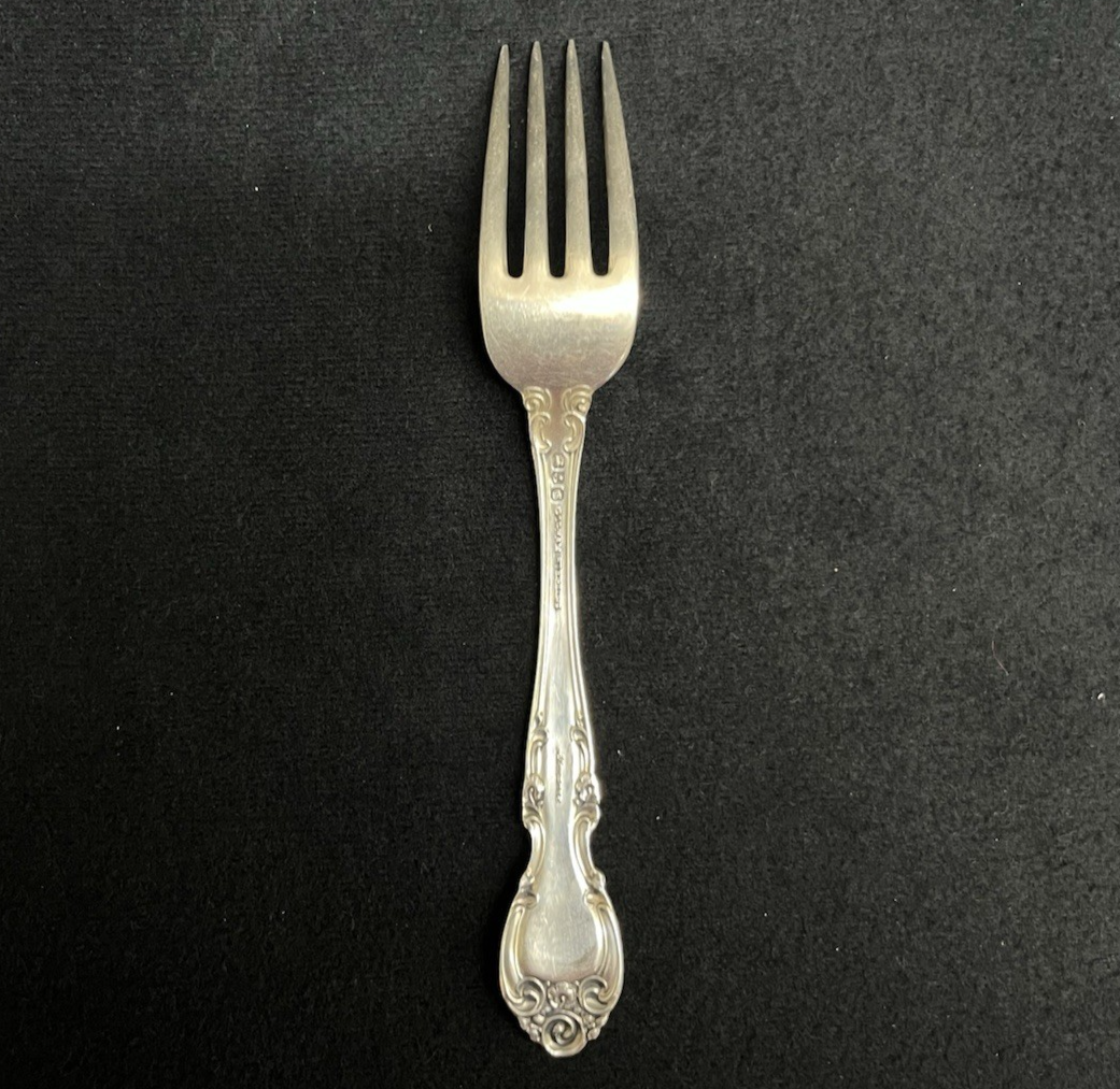 Melrose by Gorham 47.25g Sterling Silver Place Size Salad Fork 6 3/4 in