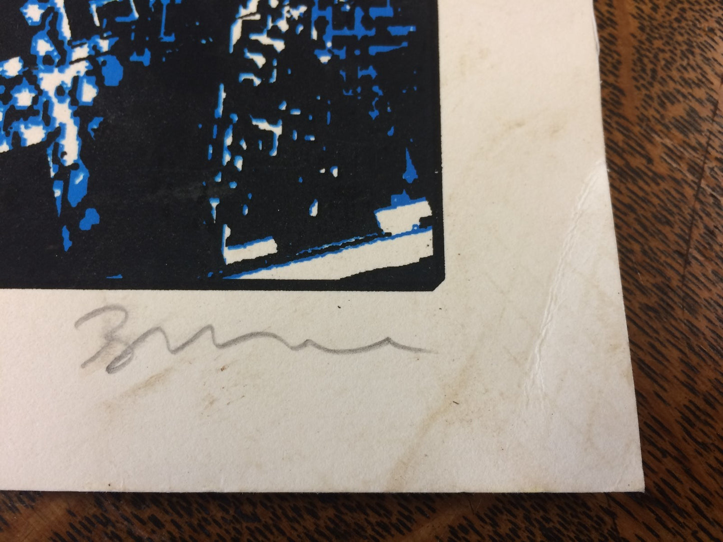 Bruce Horan "Skullboard" 16"x 20" Screen Print Signed 12 of 25 Limited Ed Skull