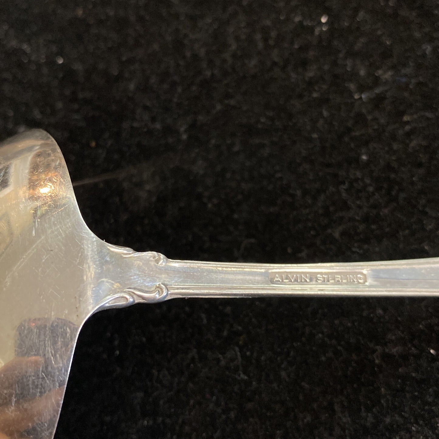 Sterling Silver Alvin Pirouette 6" Gravy Ladle