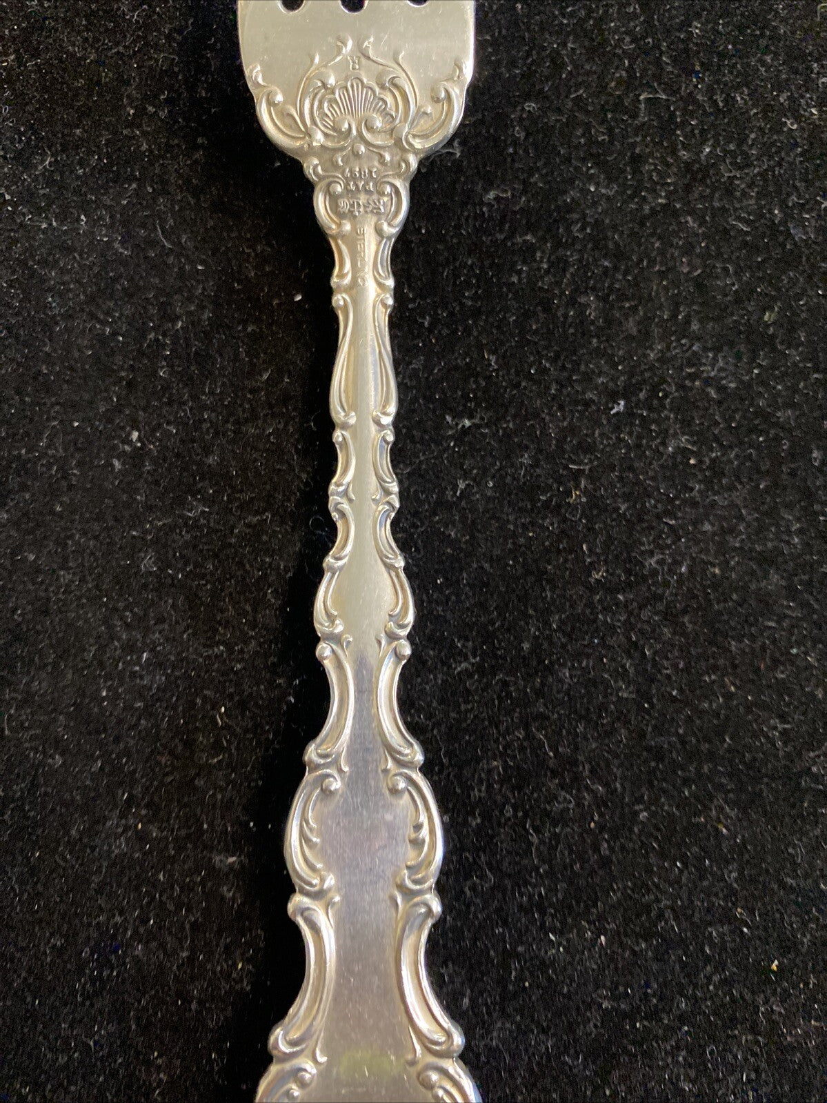 Gorham Strasbourg Sterling Silver 7" Fork Old Mark 50.2g