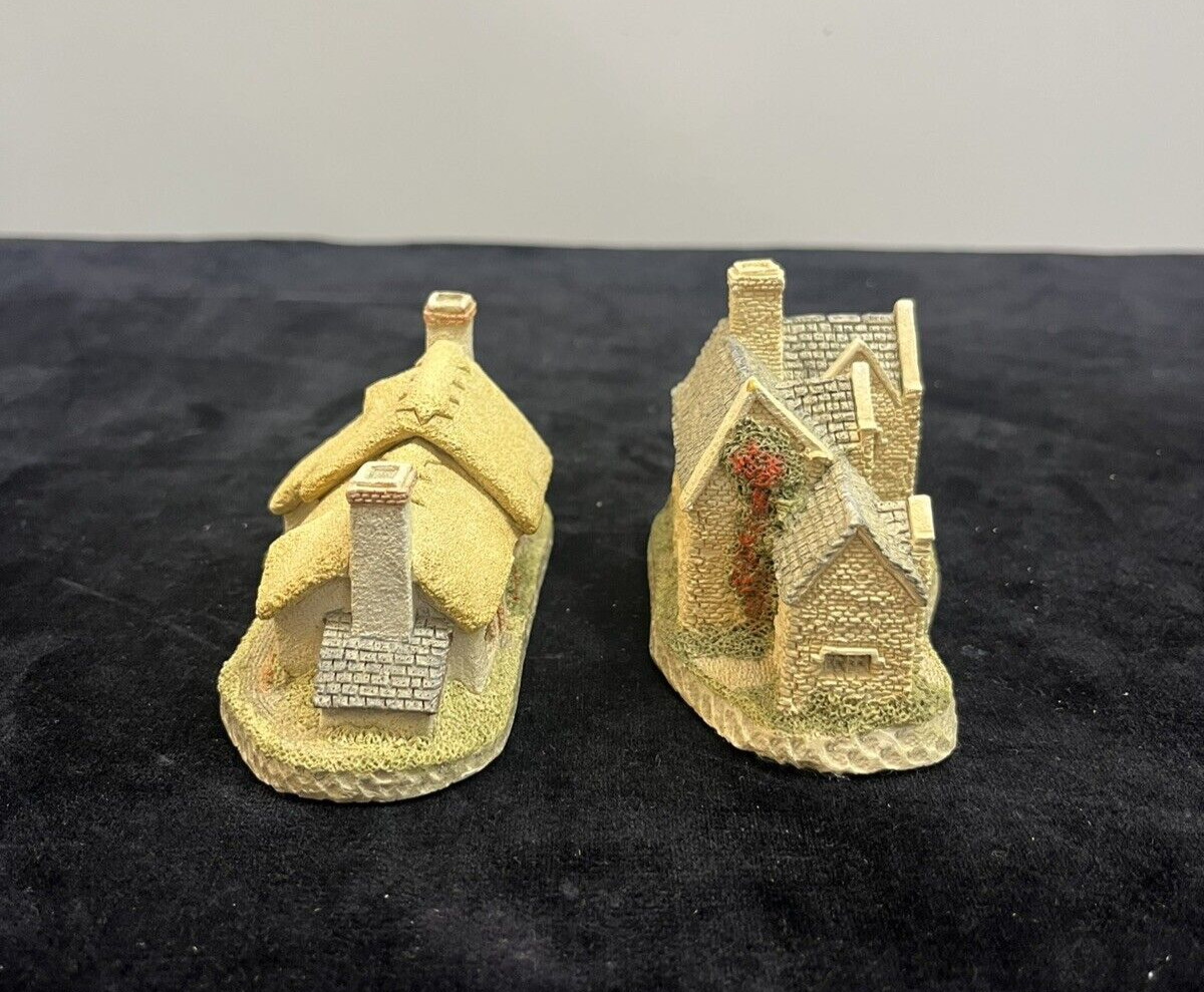 David Winter Cottages Lot Of 4: Yeoman’s Farm, Blackfriars, Craftsman, Miners