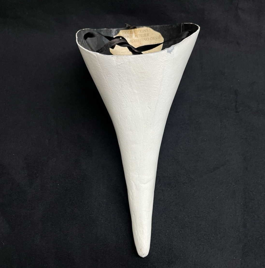 Set of 2 AGOSTINO DESSI & ALICE ATELIER ITALIAN PAPIER MACHE THEATER OPERA MASKS