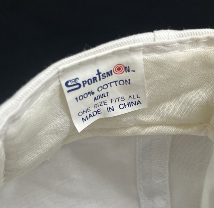 Vtg 100% Cotton NFL Washington Redskins Adjustable Snapback Canvas Hat