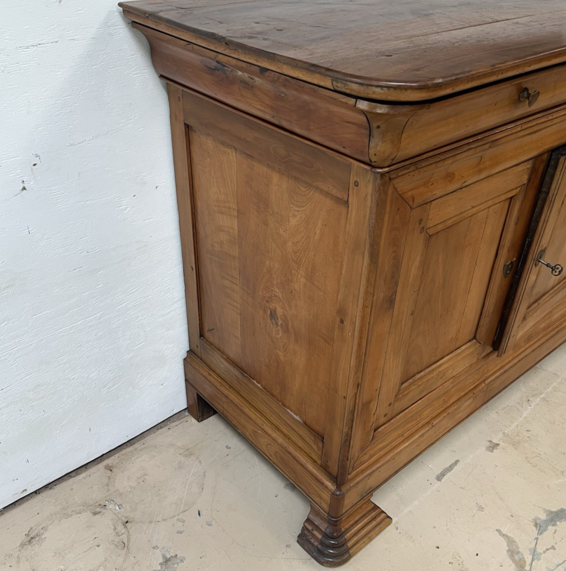 ANTIQUE PERIOD FRENCH LOUIS PHILIPPE FRUITWOOD SIDEBOARD ENFILADE BUFFET
