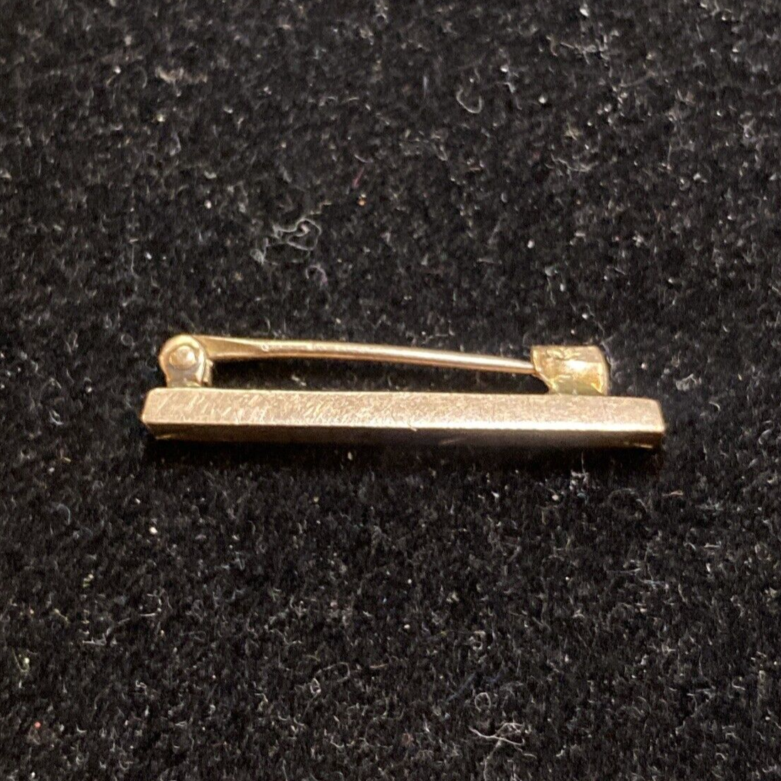 Antique 10k Yellow Gold Baby Beauty Pin 0.7g