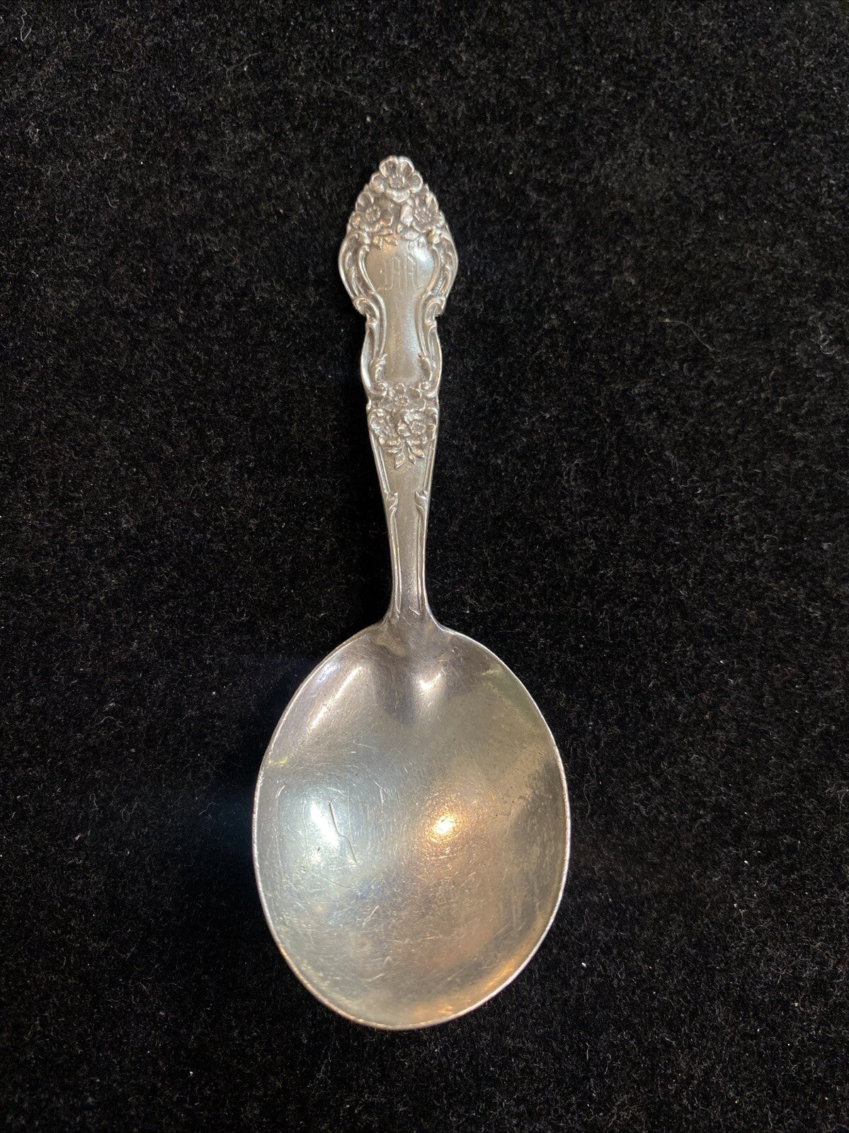 Sterling Silver 4" Baby Spoon 15.1g Monogrammed