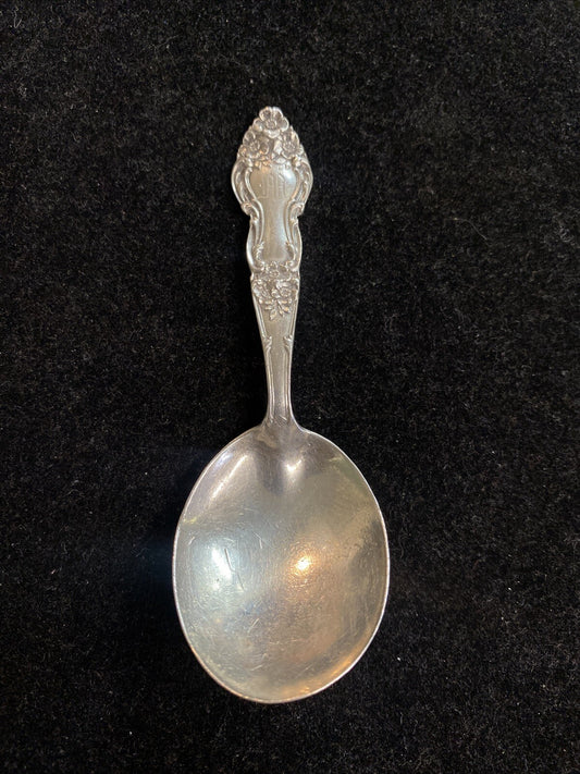 Sterling Silver 4" Baby Spoon 15.1g Monogrammed
