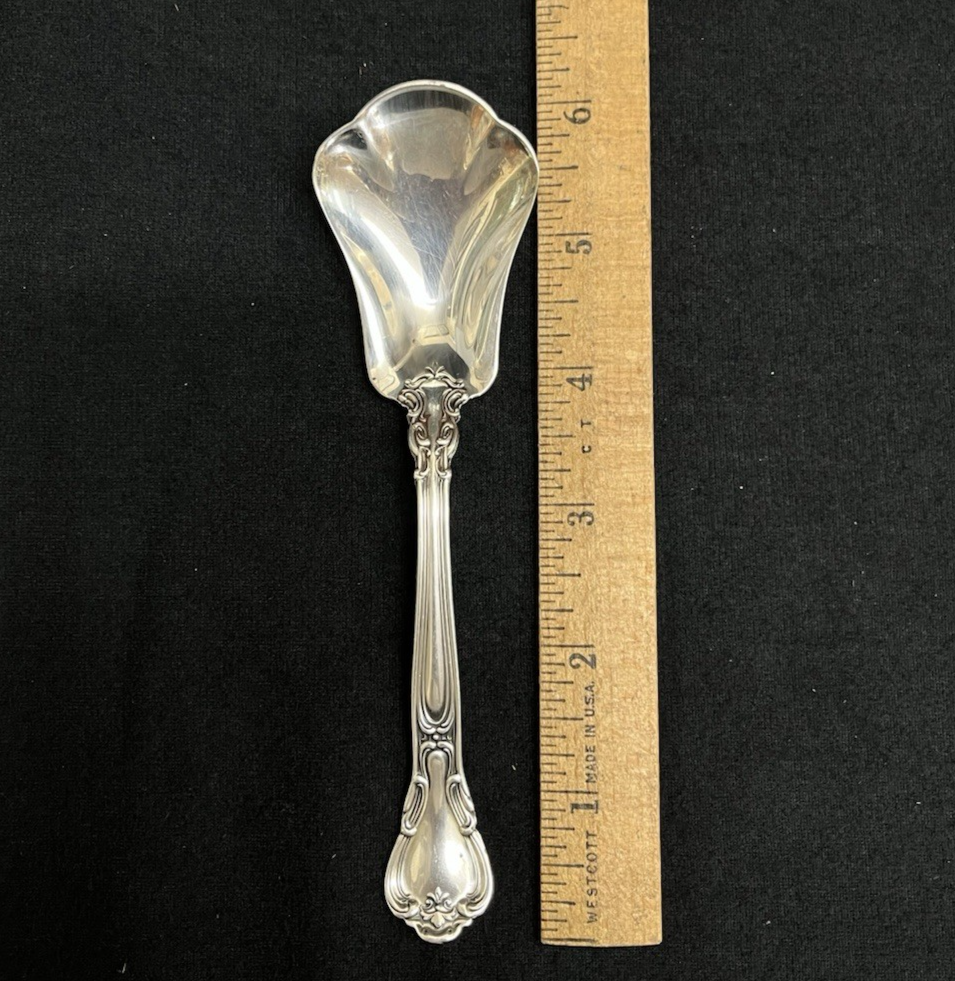 Chantilly by Gorham Sterling Silver Sugar Shell Spoon 6"