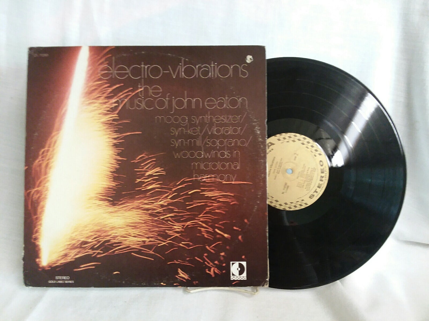 Electro Vibrations The Music of John Eaton DL 710165 Decca Gold Label VG-/VG+
