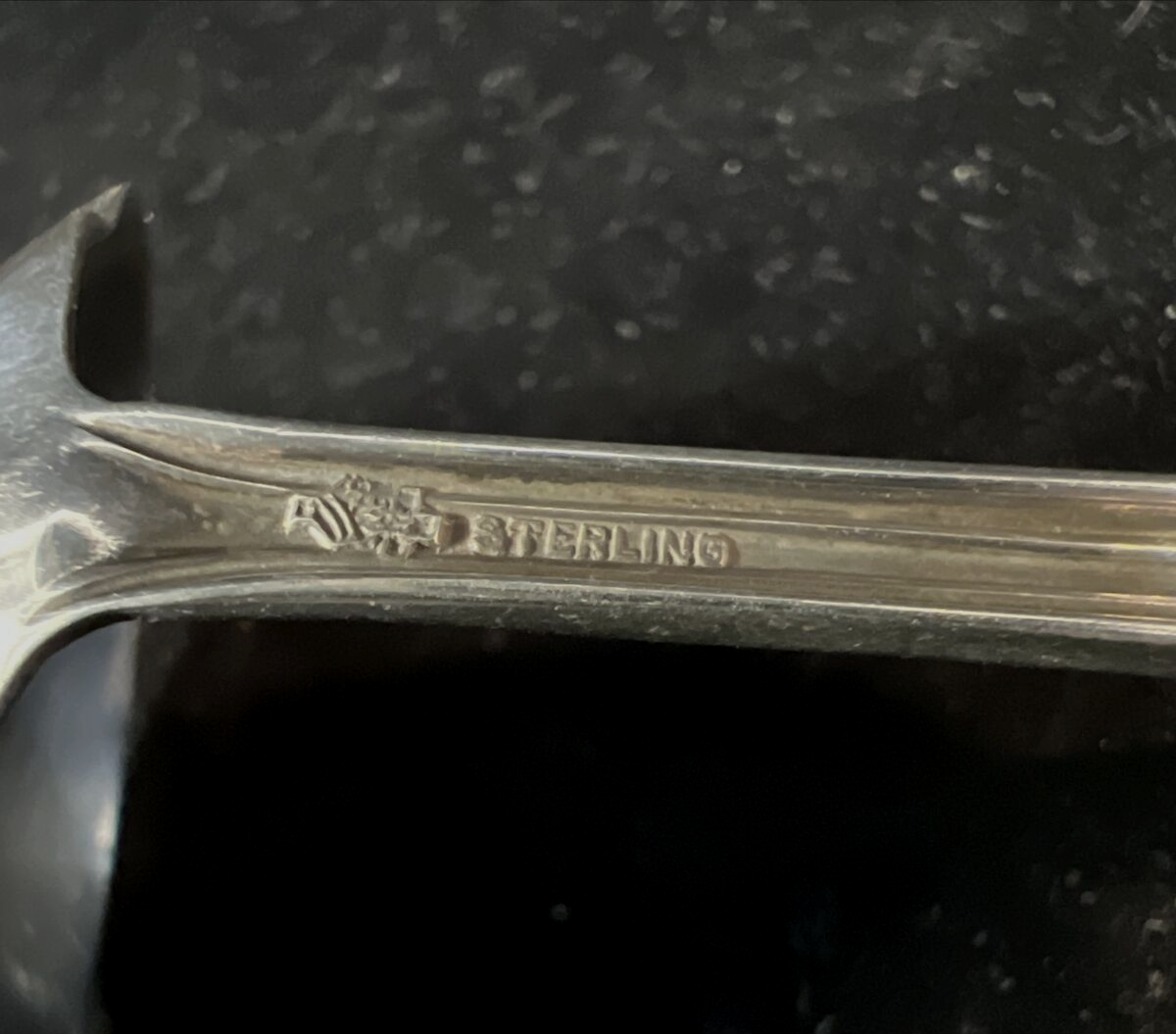 Manchester Mary Warren Sterling Silver Cream Ladle 5 1/4" 15g No Mono 1932