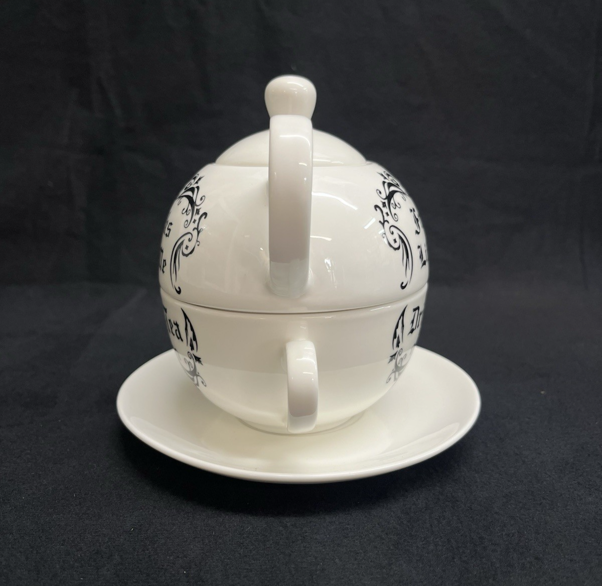 Alchemy of England 1977 Tea for One "Freaks Like Me Drink Tea" China Set