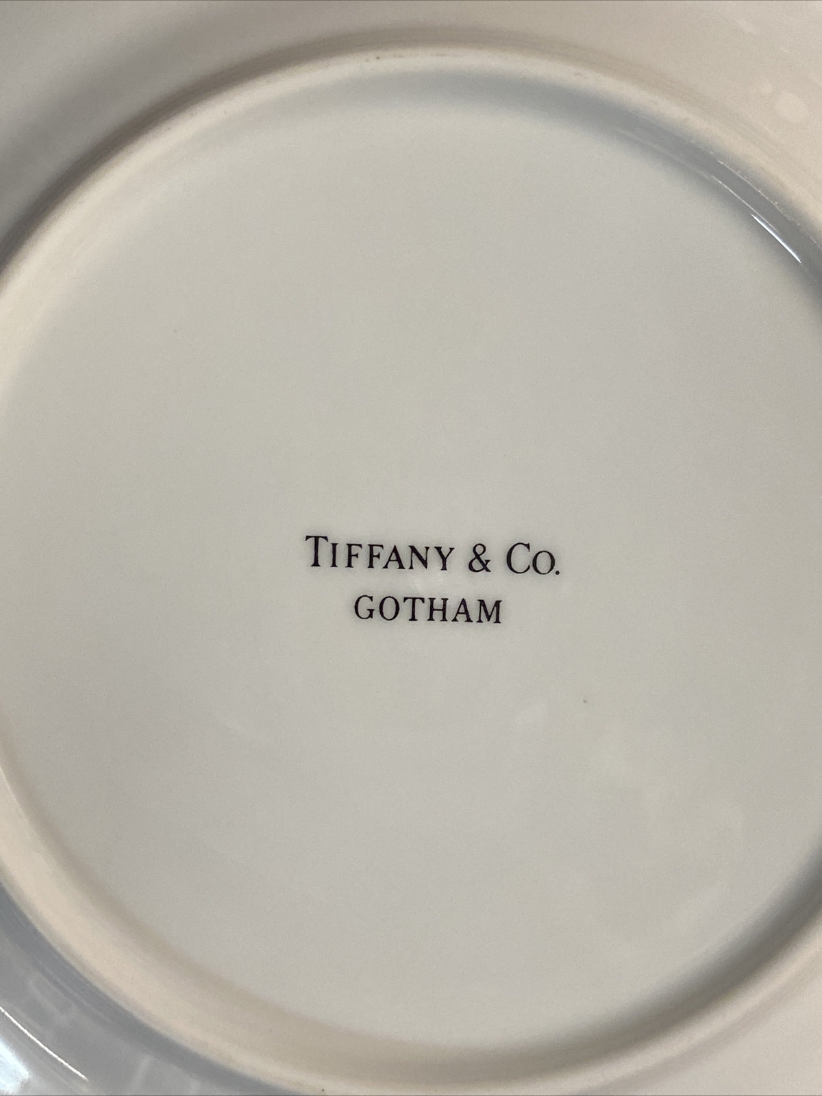 8 pcs Tiffany & Co. Gotham  Black & White Dinner Plate  Coffee Tea Cup